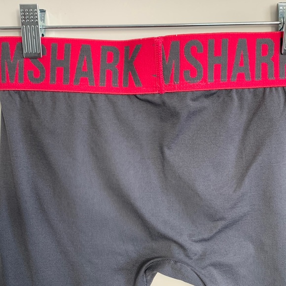 Gymshark Fit Leggings Charcoal and Pink Size Small - Picture 6 of 6